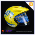 Exceptional stylish yellow China ABS motorcycle helmets